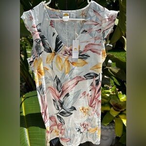 BNWT C&C California Linen Dress